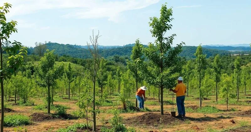Recuperação de área degradada em Goiás